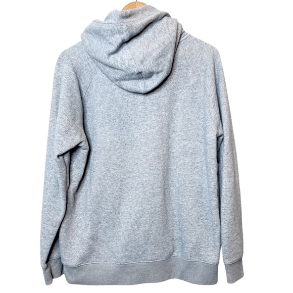 Tentree Basic Heather Grey Hooded Drawstring Sweatshirt - Picture 9 of 14
